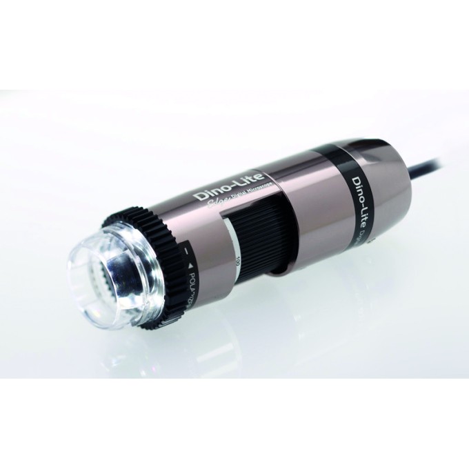 Microscop USB cu camera de 5Mpx, marire 10-140X, control flexibil al iluminarii si distanta mare de lucru AM7115MZTL